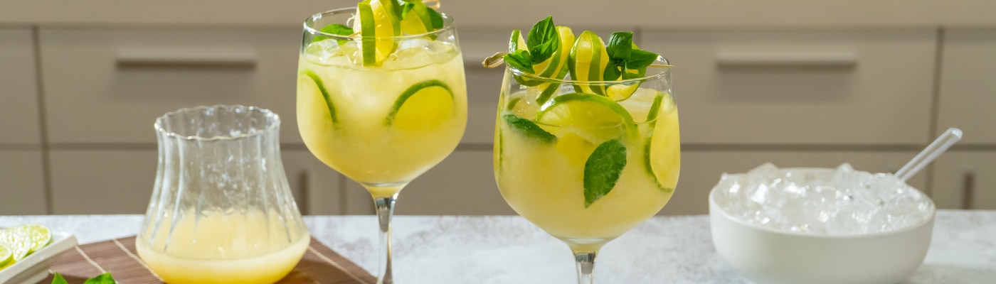 Mocktail Aromático con Albahaca​